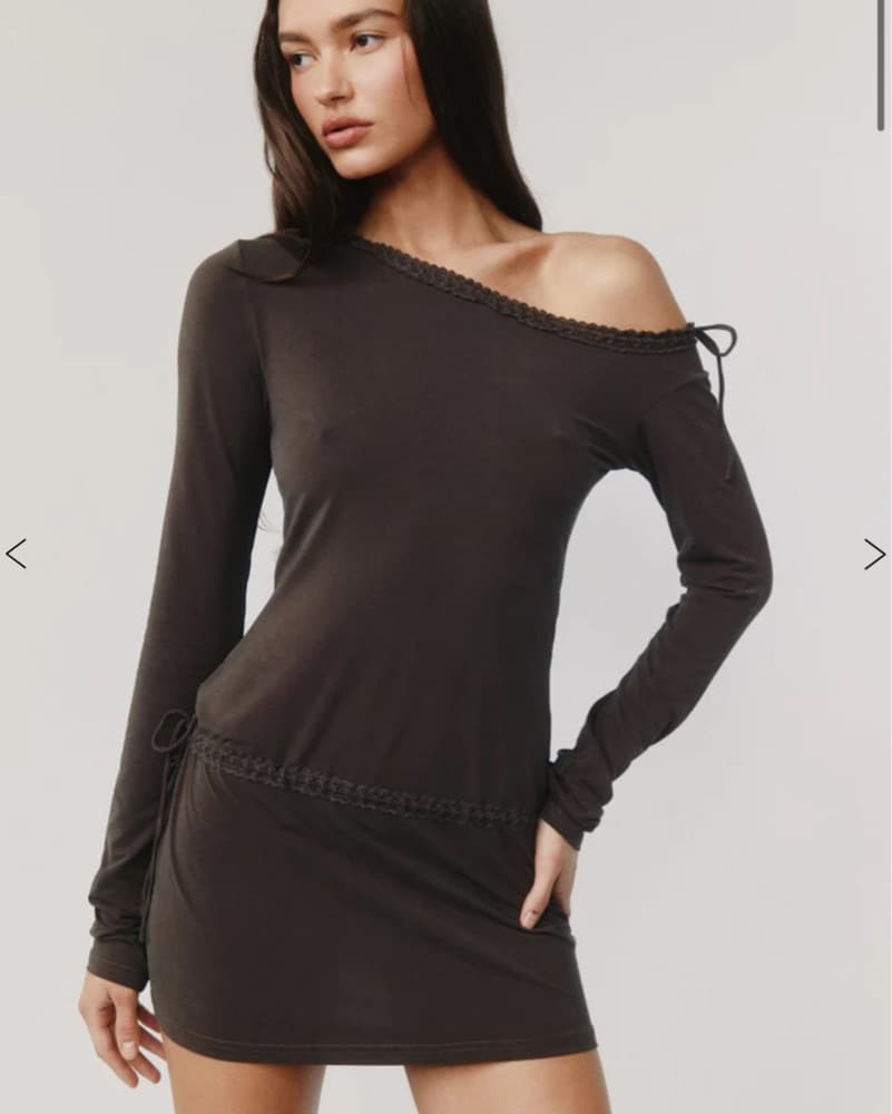 With Jean Marga Brown Dress - Image 5