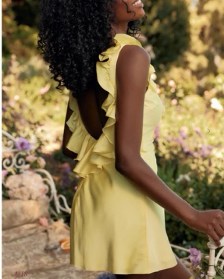 House of CB “Tink” Buttercup Mini Dress - Image 2