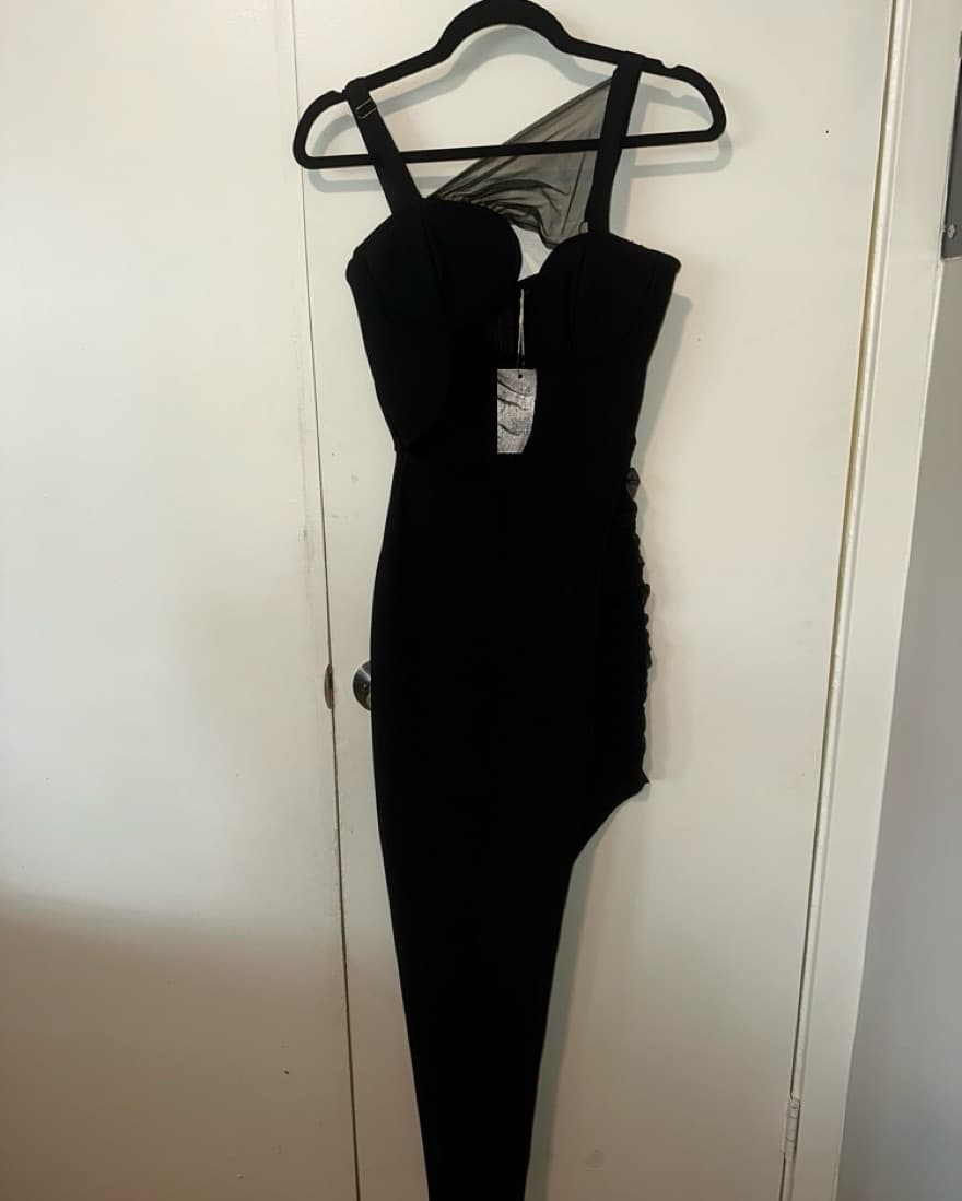 Bella Barnett Gricely Mesh Maxi Dress - Image 3