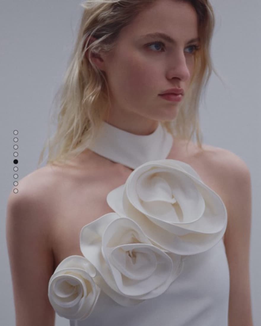 White Flower Gown - Image 2