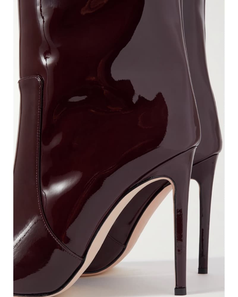 Paris Texas Cherry Red Patent Boots - Image 4