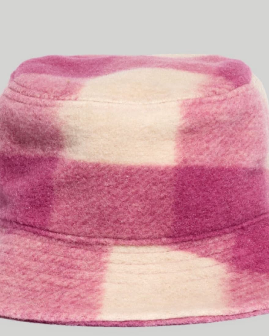 Madewell Plaid Bucket Hat - Image 1
