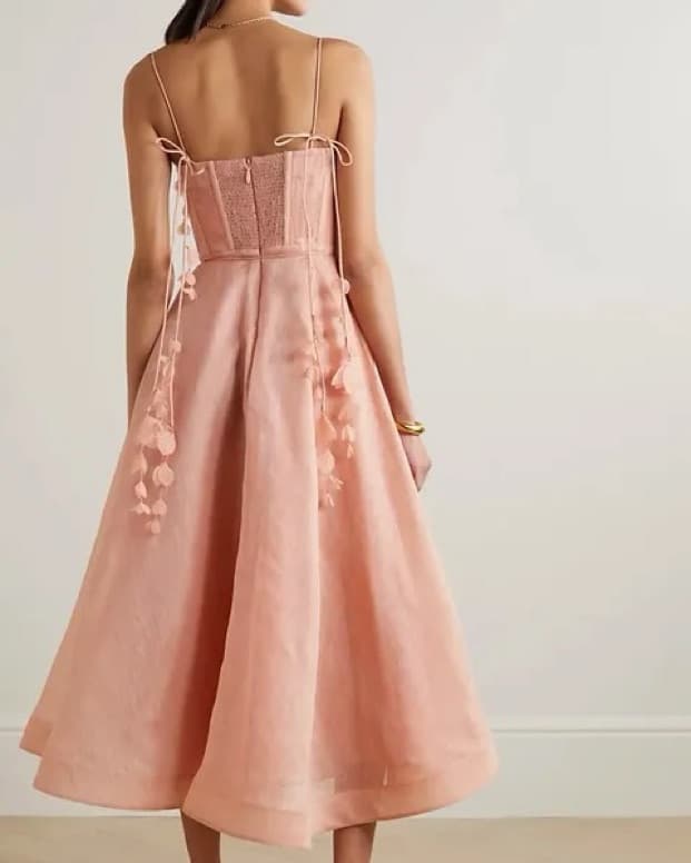 Zimmermann Wonderland Midi Corset Dress - Image 2