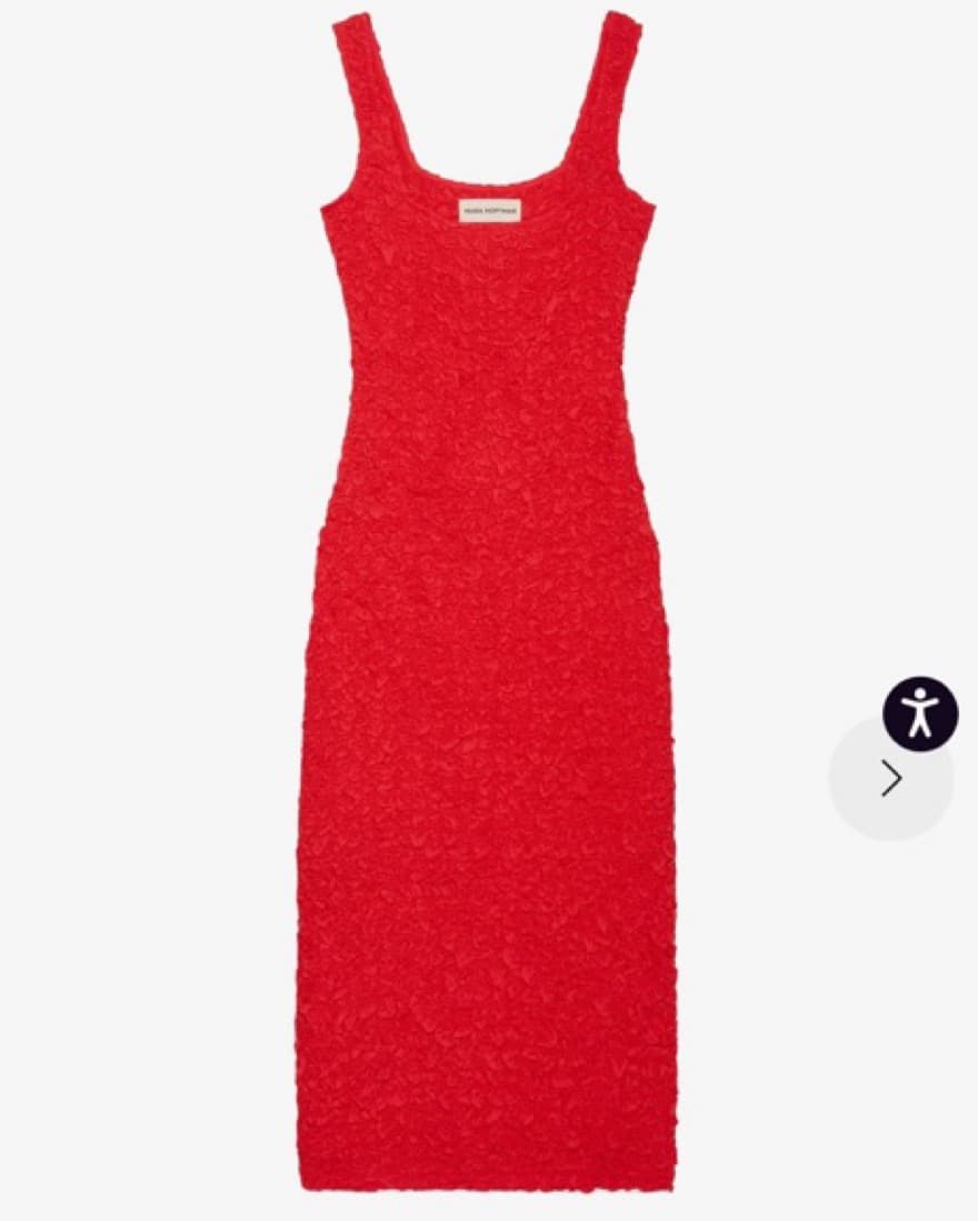 Mara Hoffman Red Dress - Image 2