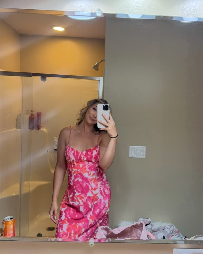 Vibrant Floral Maxi Dress - Image 3