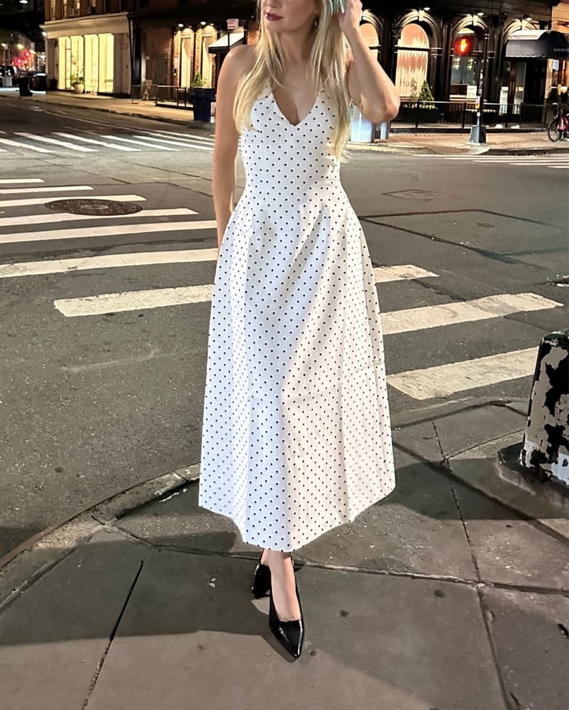 Odd Muse Polka Dot Dress - Image 4