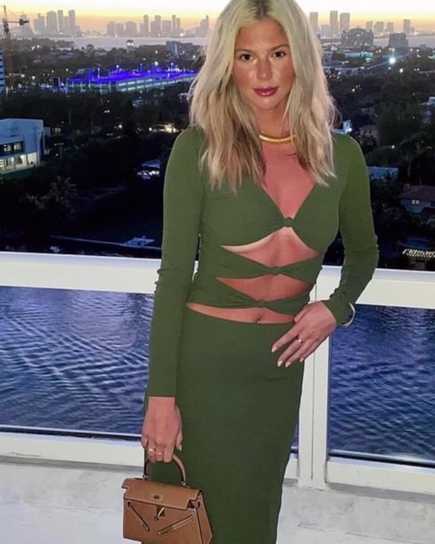 Maygel Coronel Green Dress - Image 3