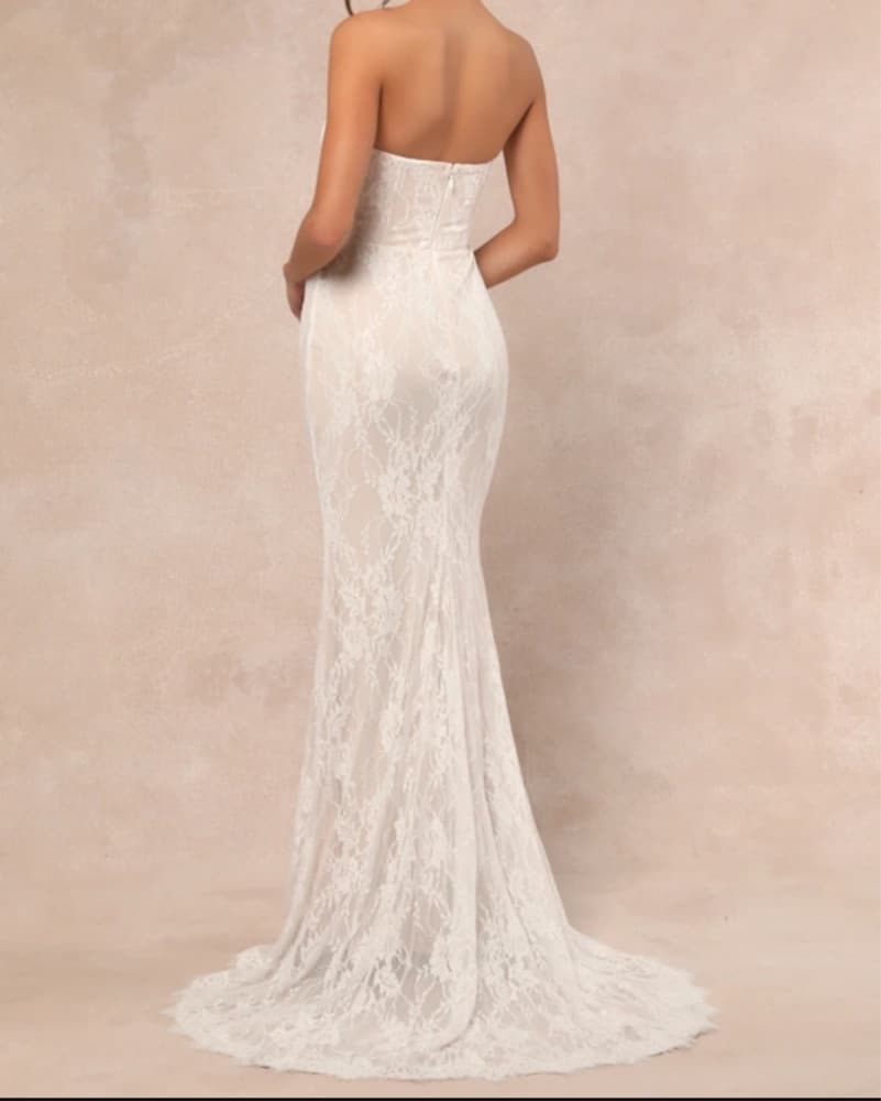 Lulus Valeria Lace Dress - Image 7