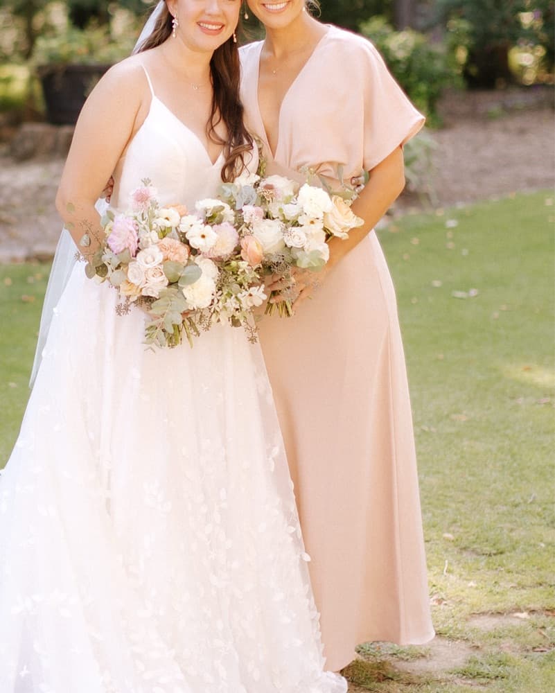 BHLDN Leila Satin Chareuse Maxi Dress - Image 1