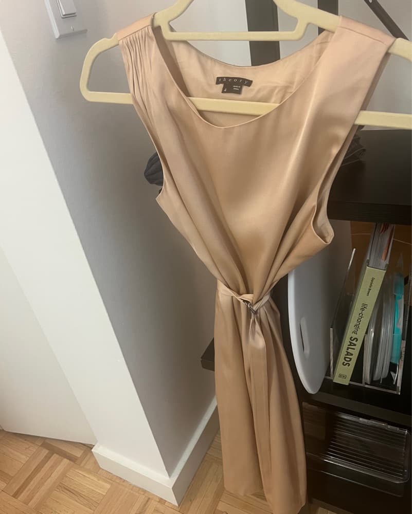 Theory Silk Sheath Dress - Image 3