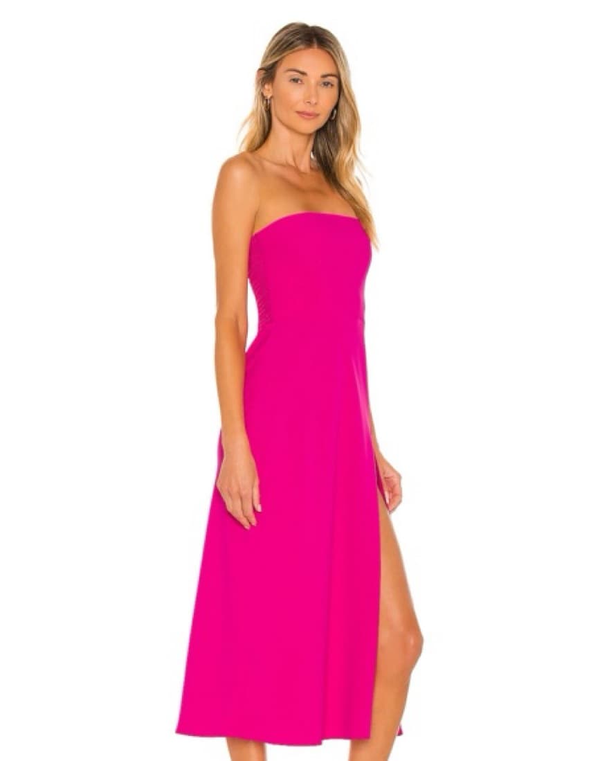 Amanda Uprichard Mandy Midi Dress - Image 3