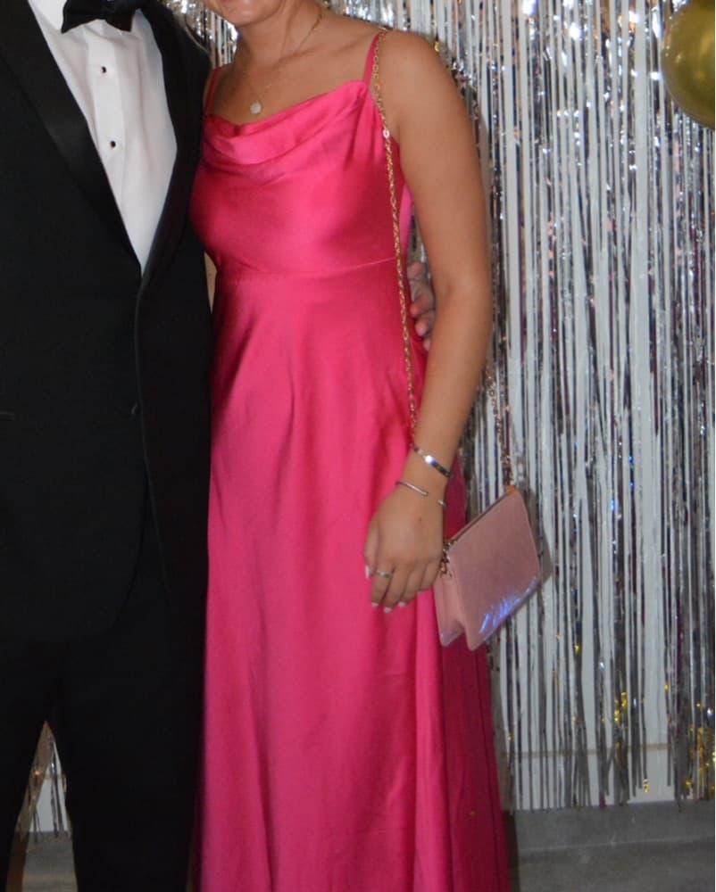 Fame And Partners Pink Maxi Dress - Image 3