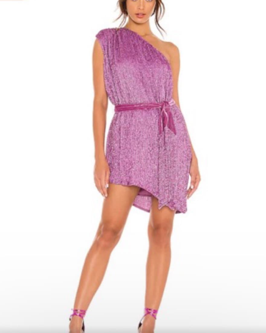Retrofete ‘ Ella’ One-Shoulder Dress - Image 1