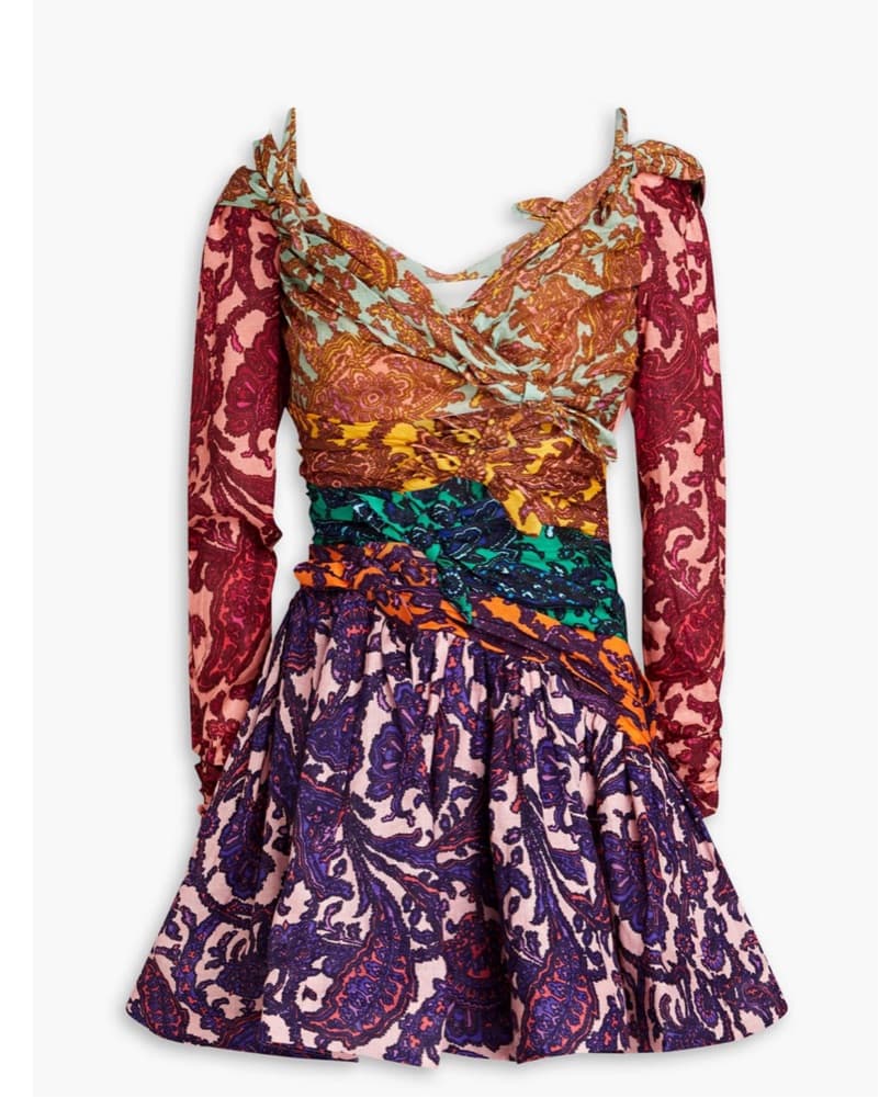 Zimmerman Mini Dress - Image 2