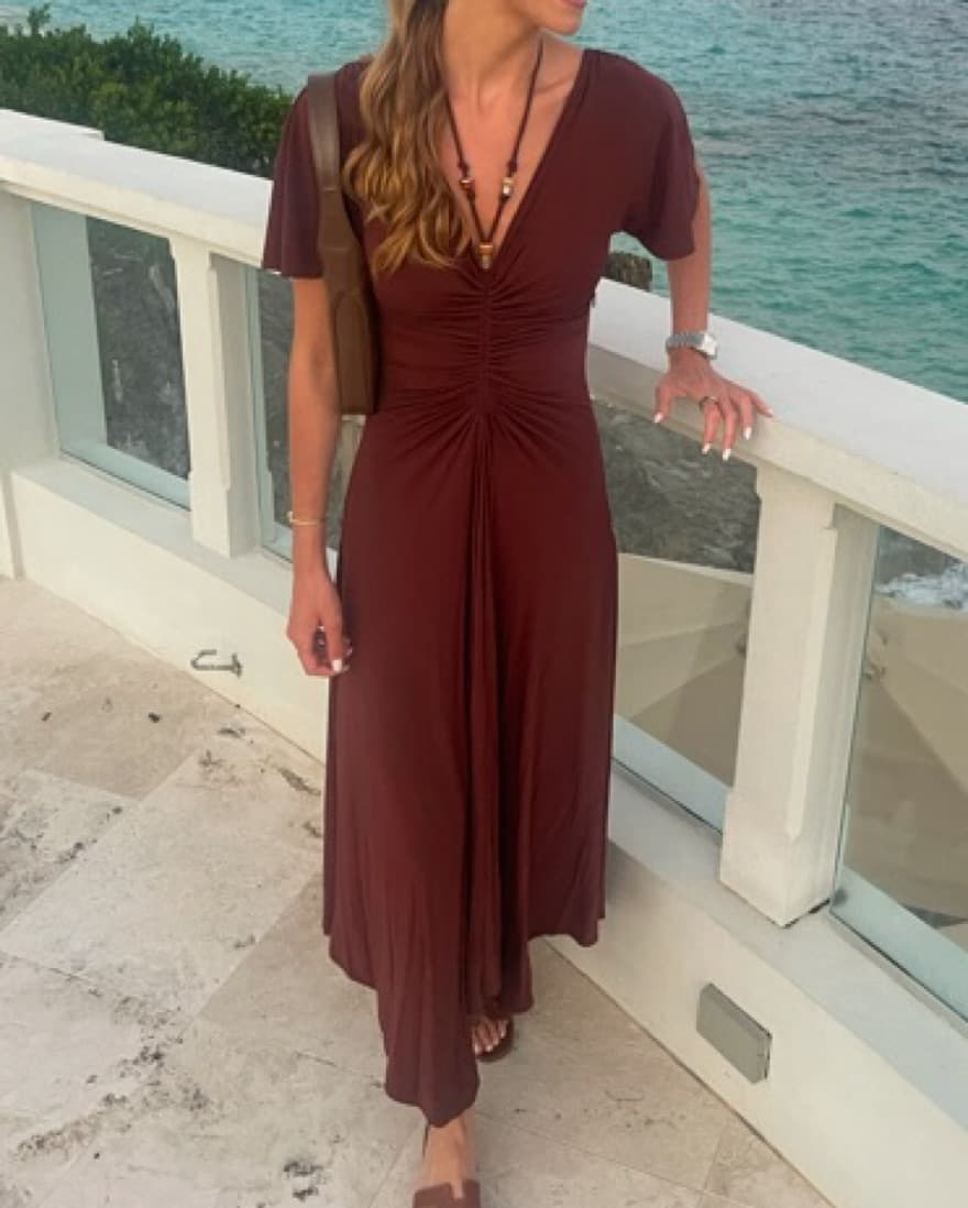 ALC Brown dress - Image 1