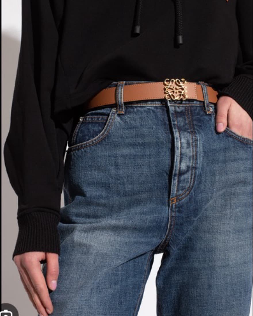 Loewe Reversible Anagram Belt - Image 1