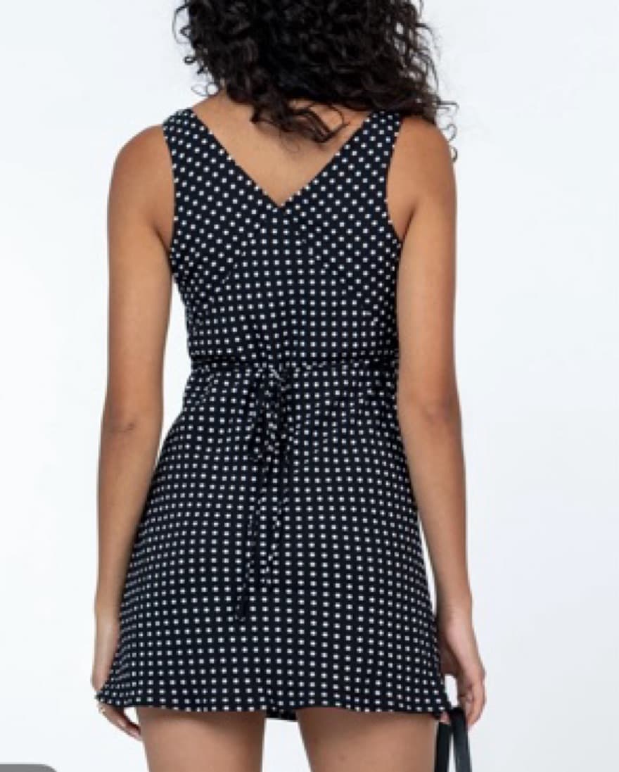 Polka Dot Mini Dress - Image 3