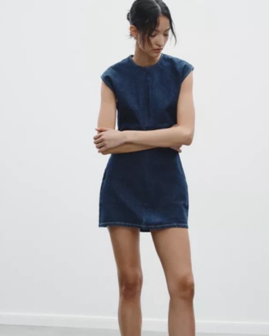Zara Denim Country Dress - Image 1