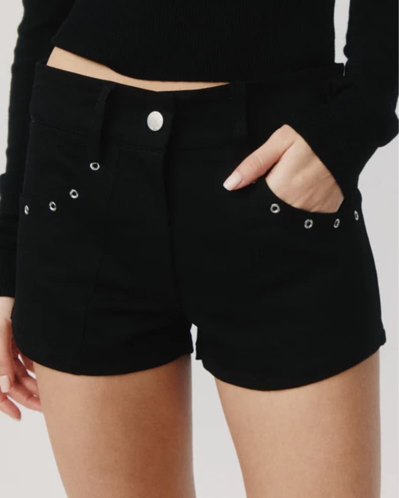 With jean Shorts - Image 2