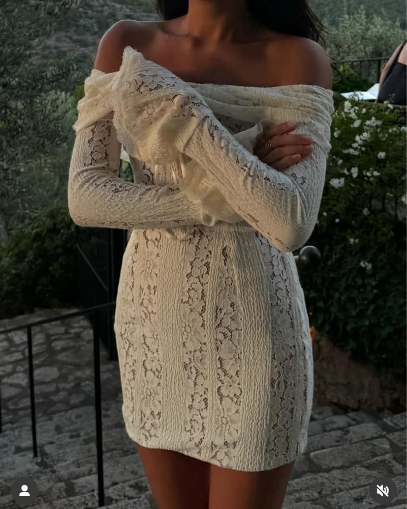 House Of CB Off Shoulder Mini Dress - Image 4
