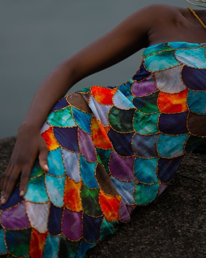 Kilentar Mami Mermaid RainbowFish Dress4 - Image 6
