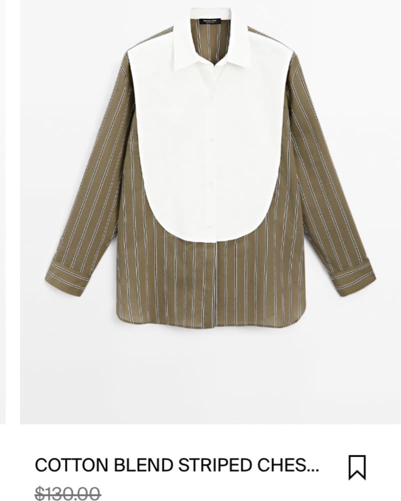 Massimo Striped Shirt  - Image 2