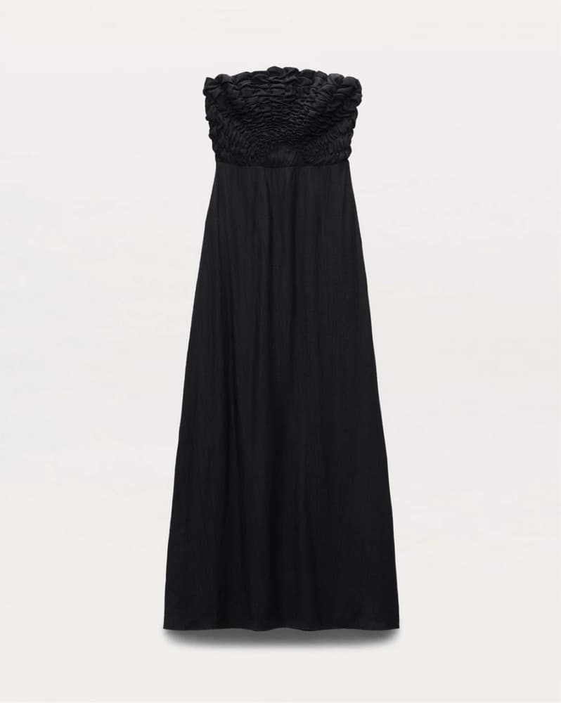 Rag & Bone Catalina Ruched Maxi Dress - Image 2