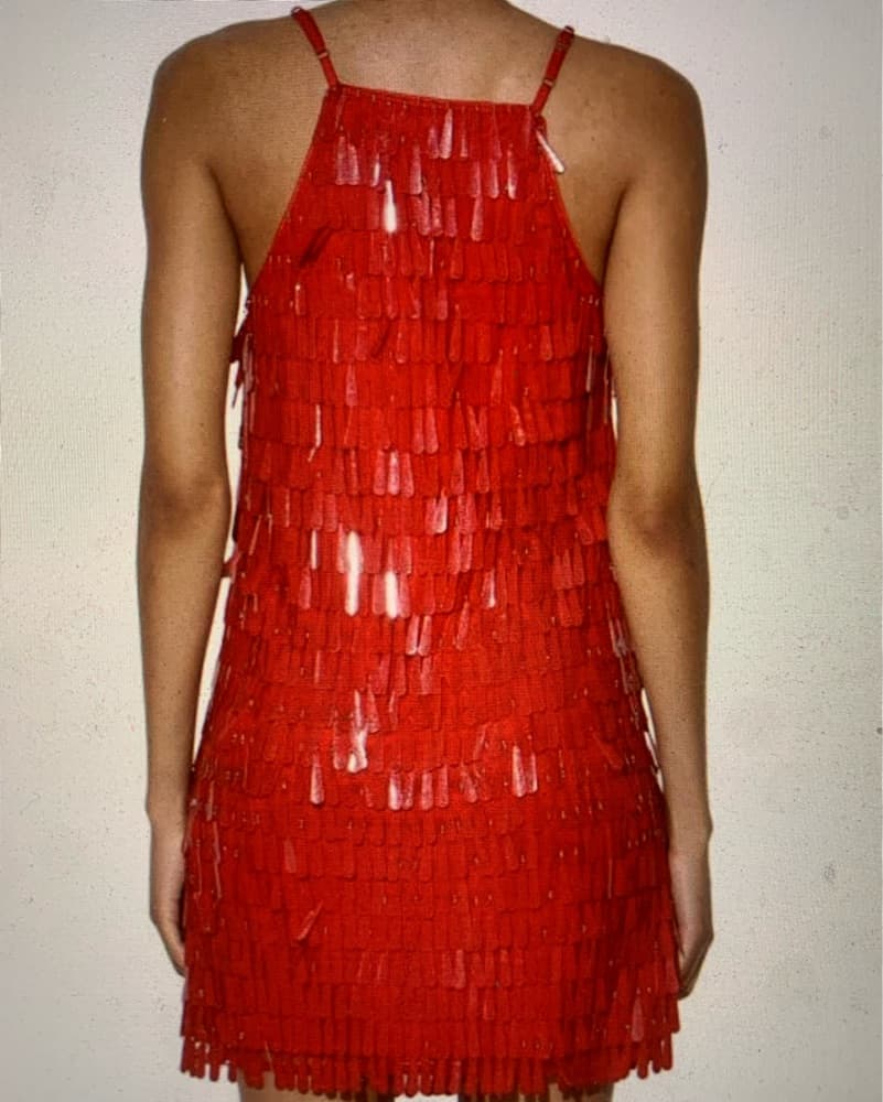  Valentine Red Sequin Party/Date Dress - Image 5