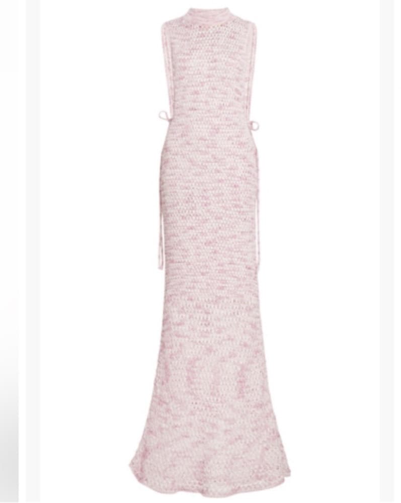 Christopher Esber Pink Swirl Maxi Dress - Image 2