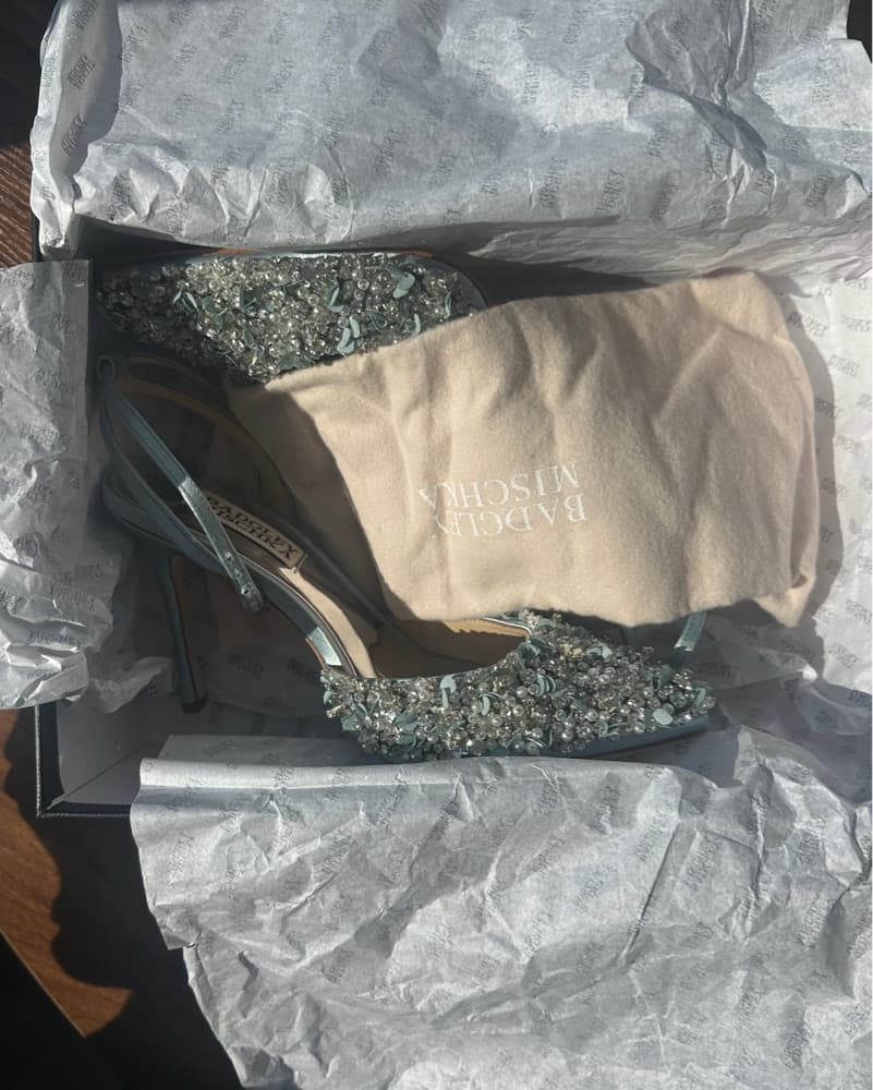 Badgley Mischka Nicolitie Crystal Heel - Image 3