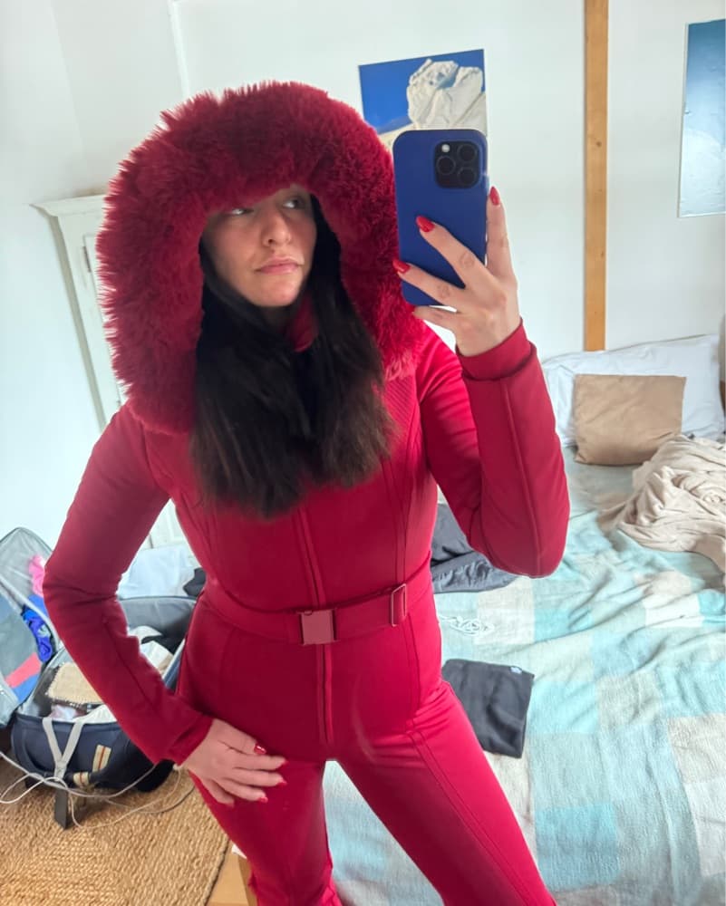 Oysho Red Ski Suit - Image 4
