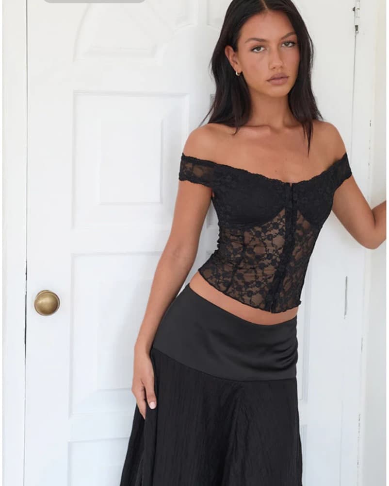 Motel Rocks Lace Top - Image 3