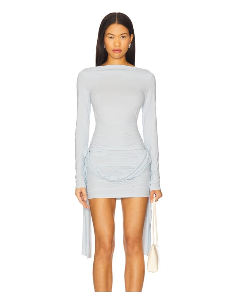 Mini Dress In Blue XREVOLVE - Image 2