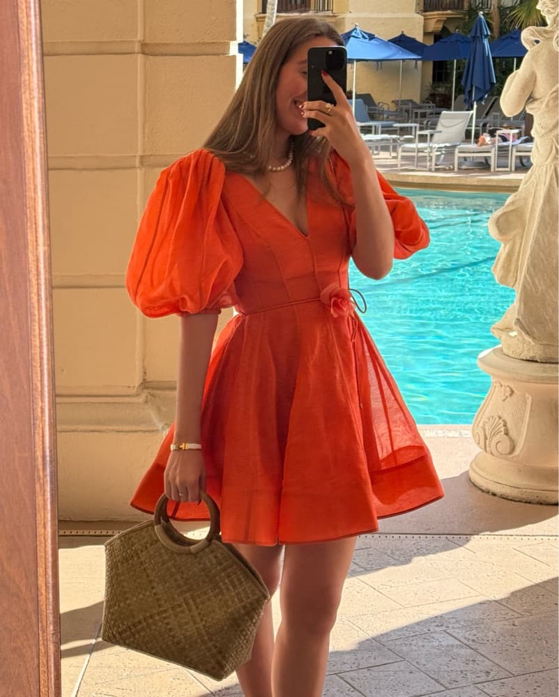 Zimmermann Floral Linen Dress - Image 2