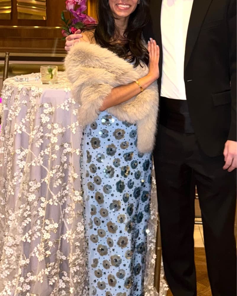 Faux Fur Wrap Stole Shawl - Image 3