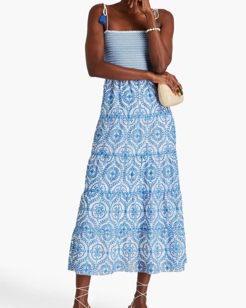 Alice + olivia MARNA TIERED Smocked Dres - Image 6