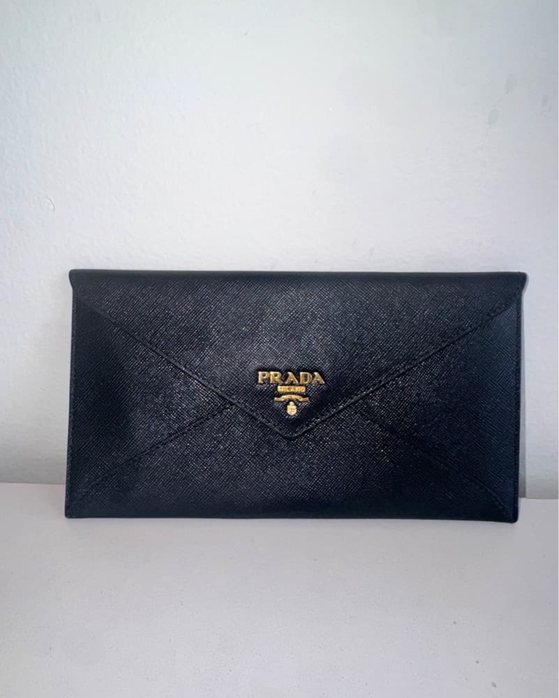 Authentic Prada Envelope Wallet/Clutch - Image 5