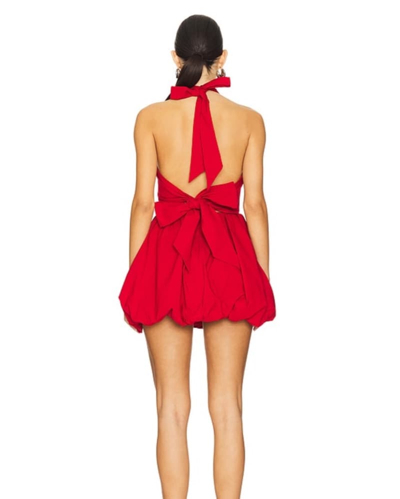 Margherita Mini Dress Majorelle - Image 3