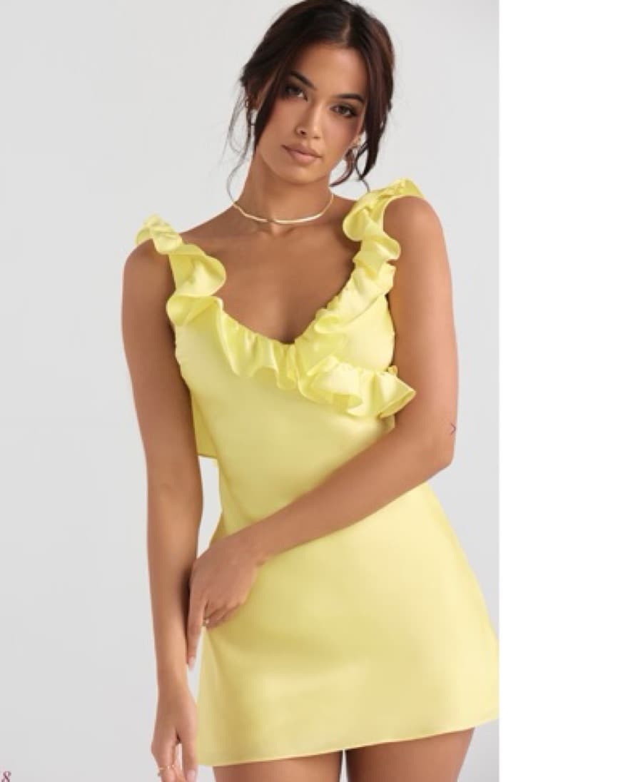 House of CB “Tink” Buttercup Mini Dress - Image 4
