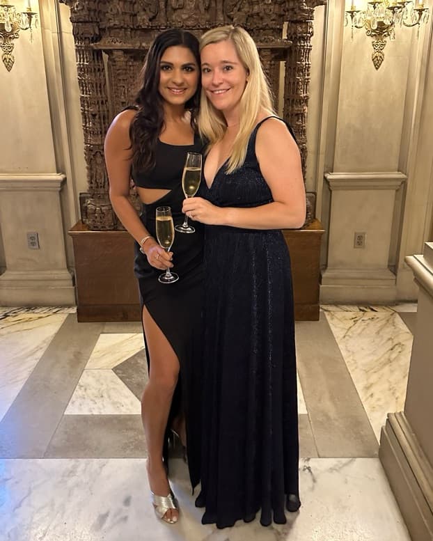 Revolve Black Tie Dress - Image 2