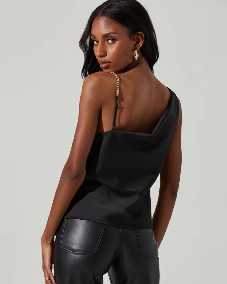 ASTR THE LABEL Satin Top - Image 3