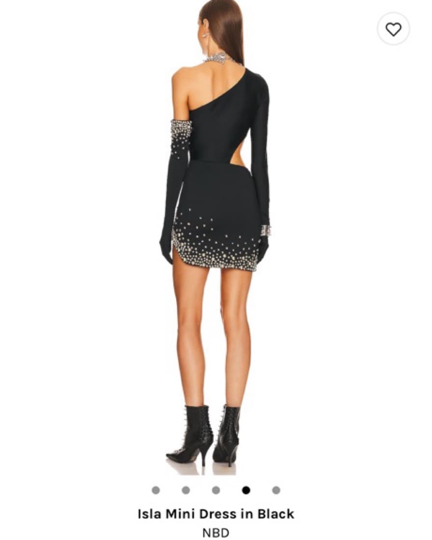 Nbd Dress With Gloves  - Image 3