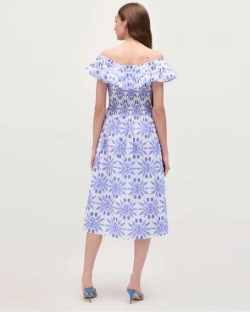 Hill House Akilah Nap Dress - Blue Shell - Image 2