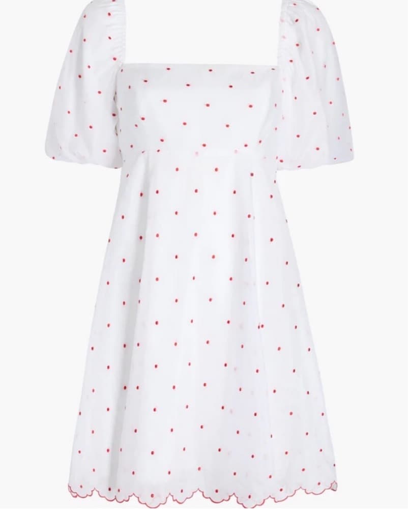 Hill House White Cherry Dot Matilda Mini - Image 3