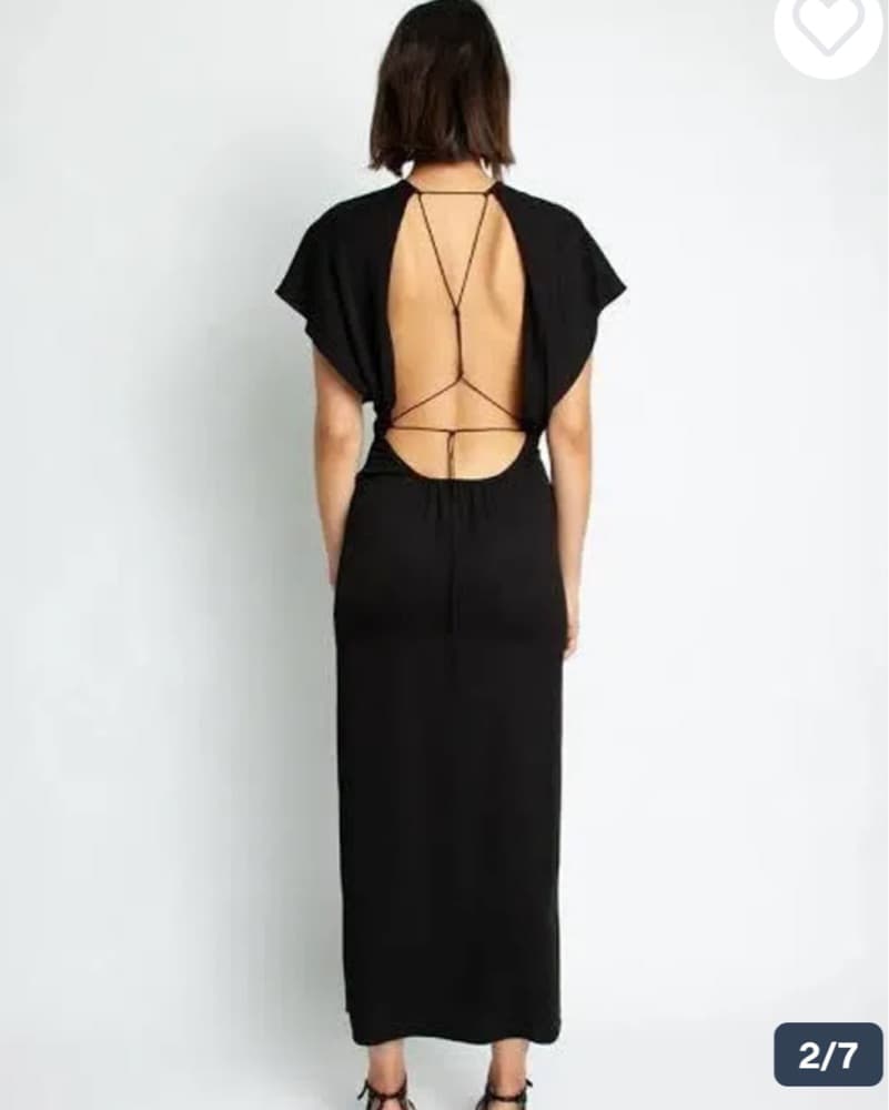 Christopher Esber Black Dress - Image 1