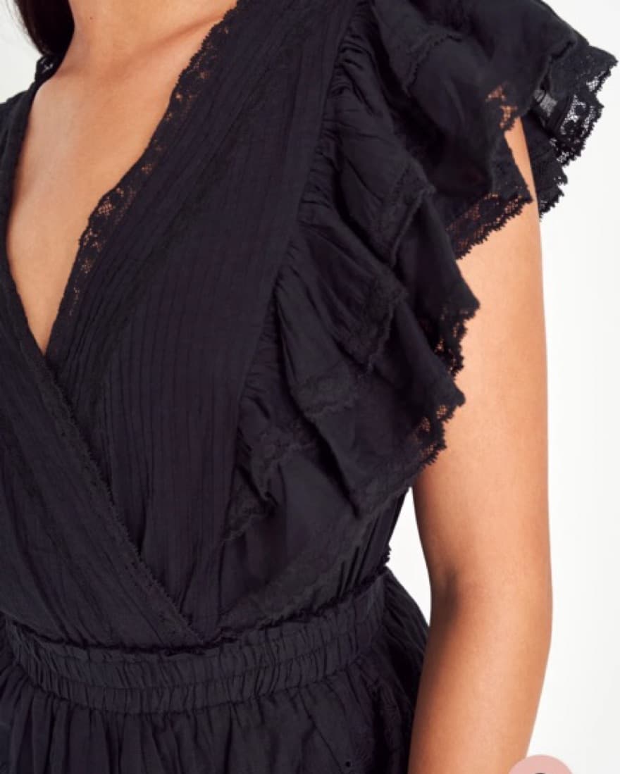 LoveShackFancy Gwen Heritage Mini Dress - Image 3