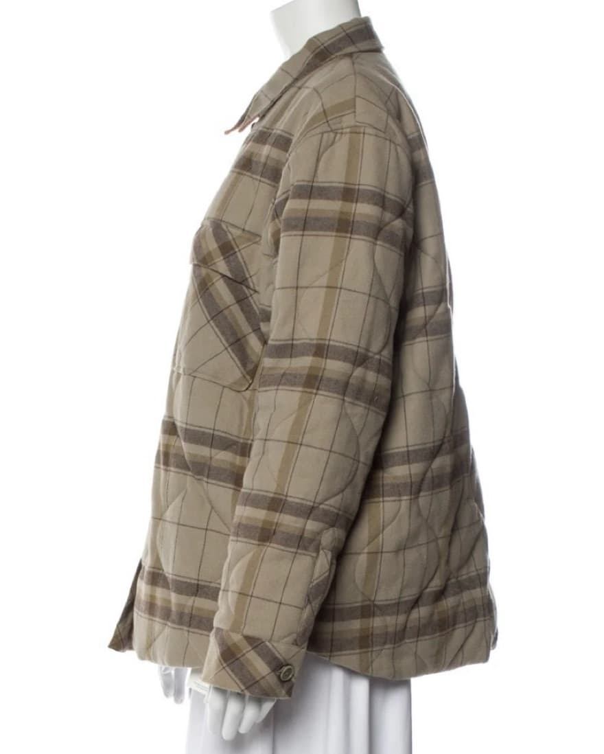 Anine Bing Plaid Print Utility Jacket - Image 2