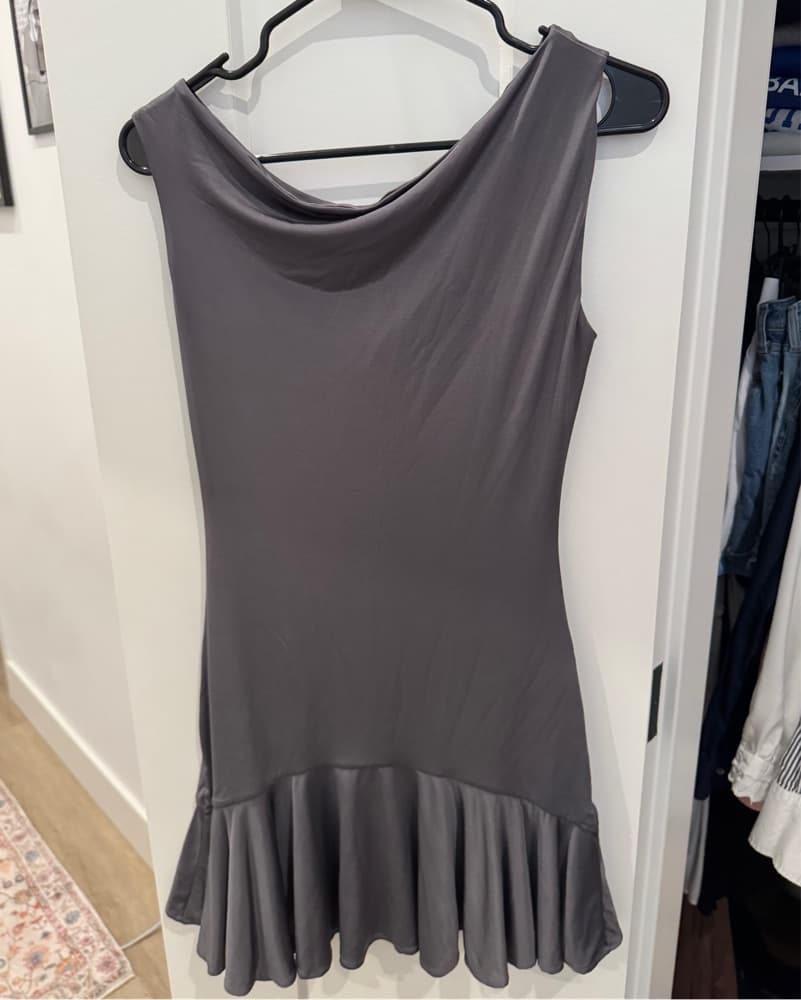 Meshki Ruched Mini Dress - Image 2