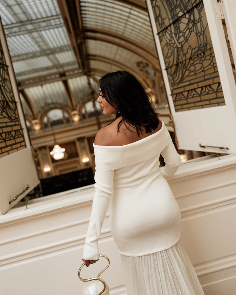 ASTR the Label Lidia Dress — Cream - Image 2