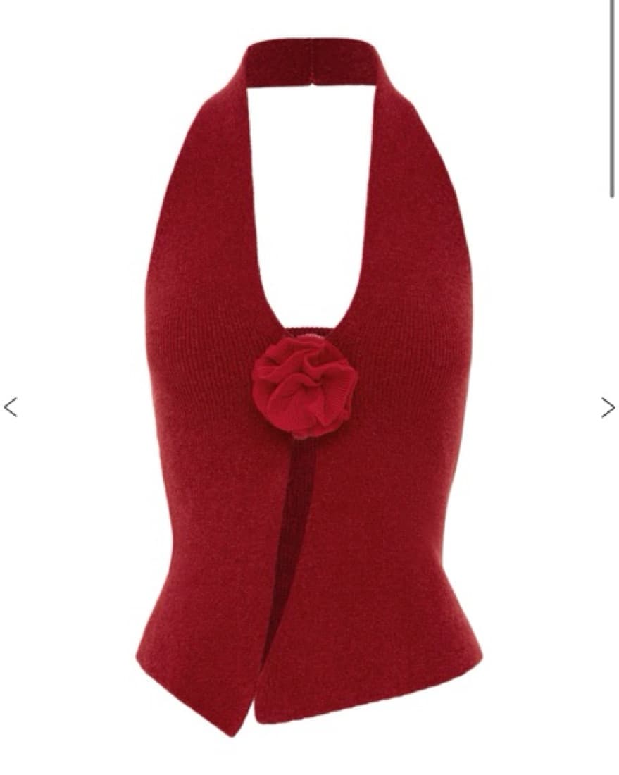 With Jean Red Rose Top - Image 2